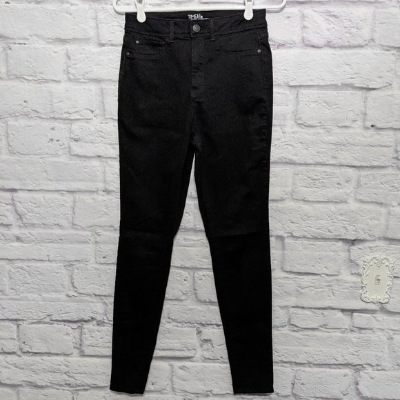 time and tru high rise jeggings